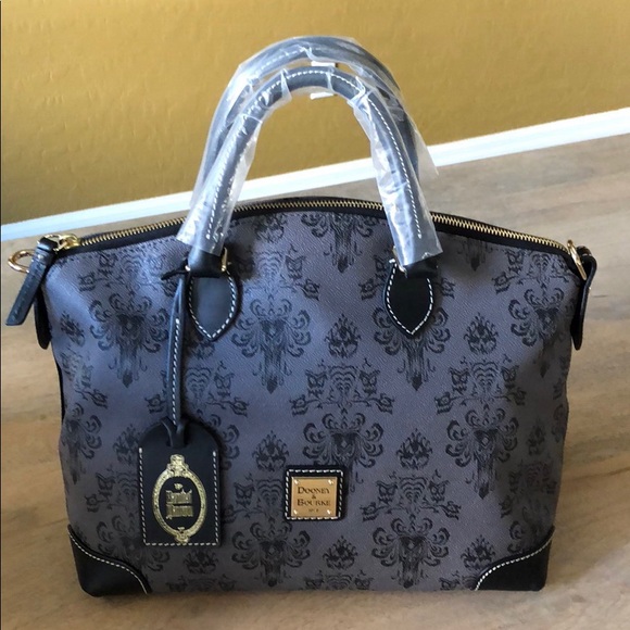 haunted mansion satchel by dooney & bourke